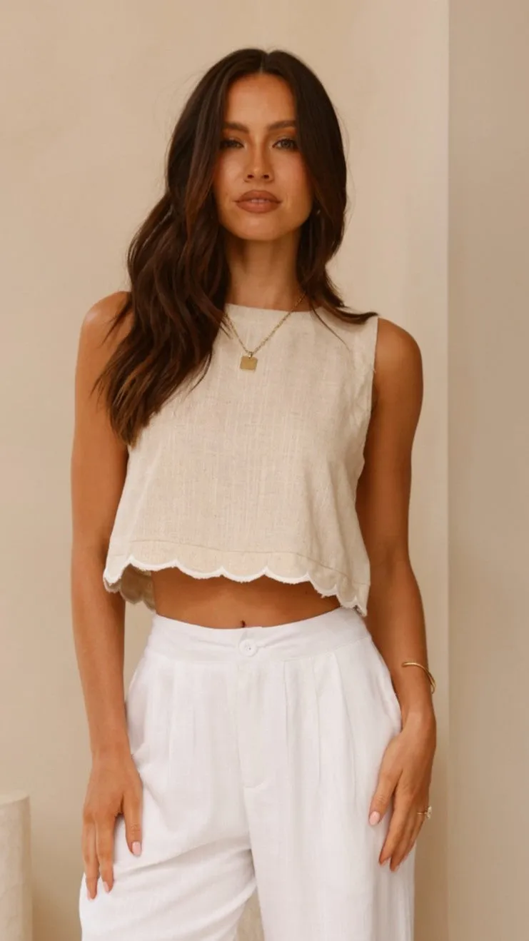 Sadie Top - Beige