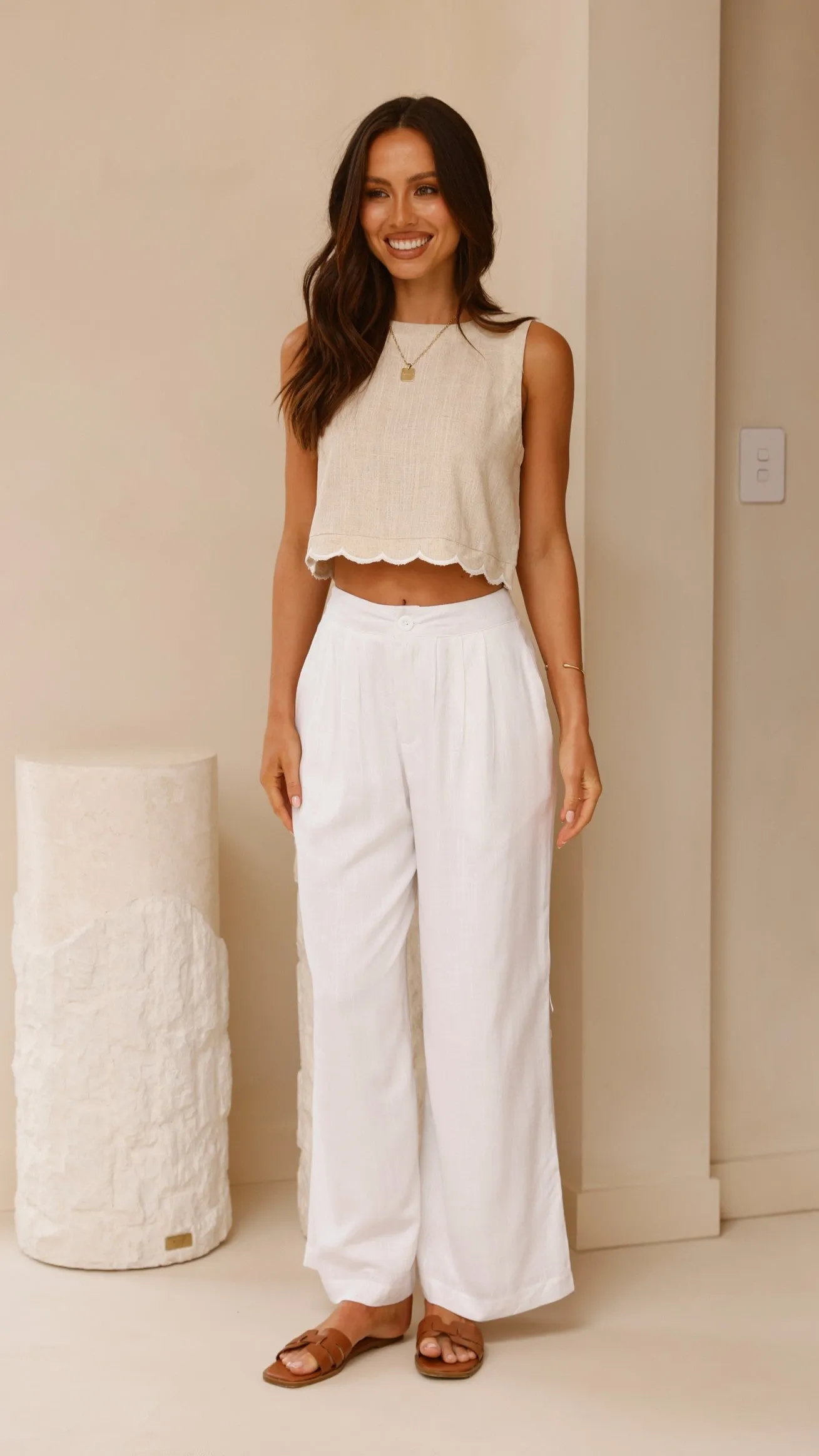 Sadie Top - Beige