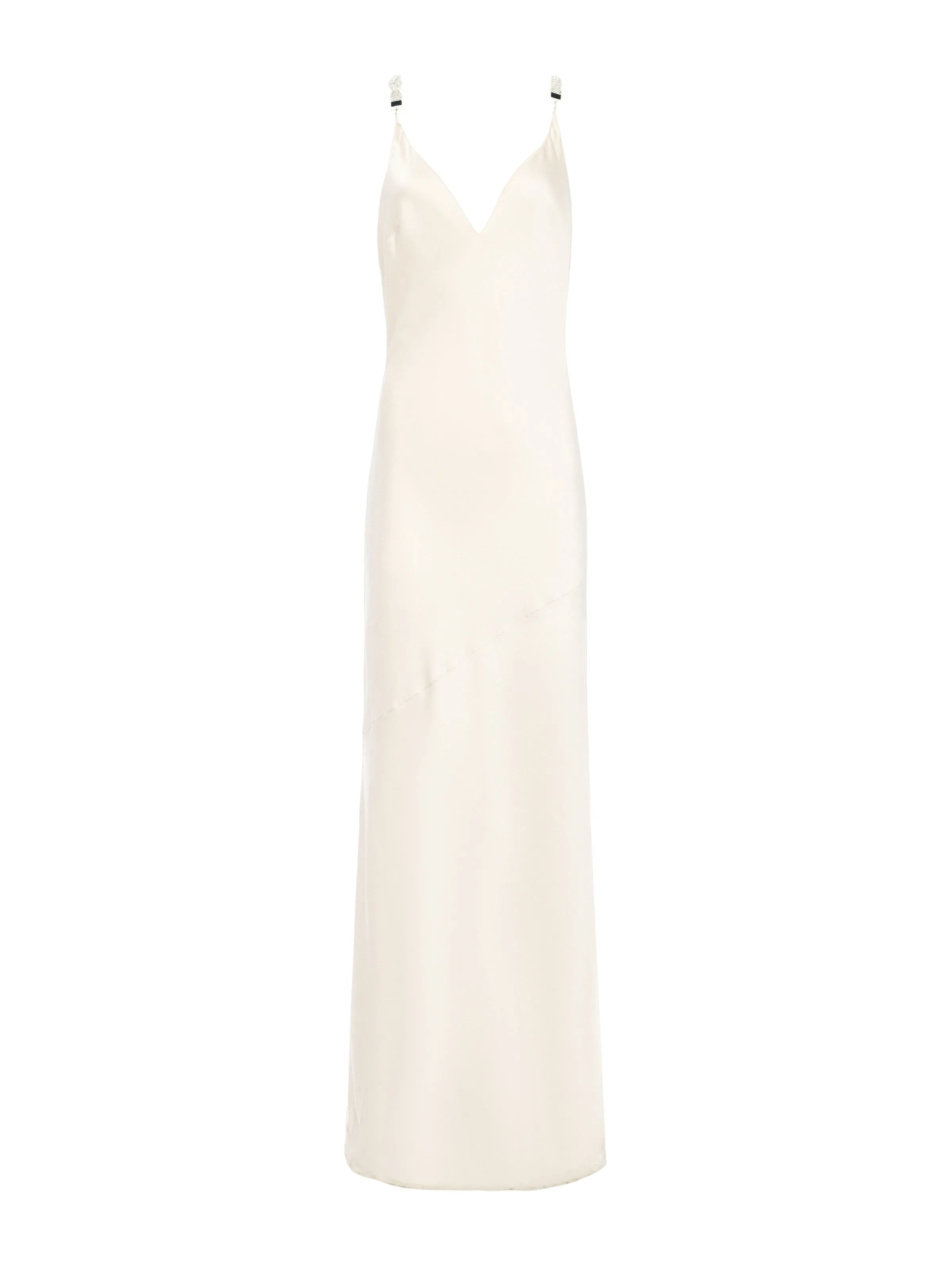 Saint Crystal Strap Gown