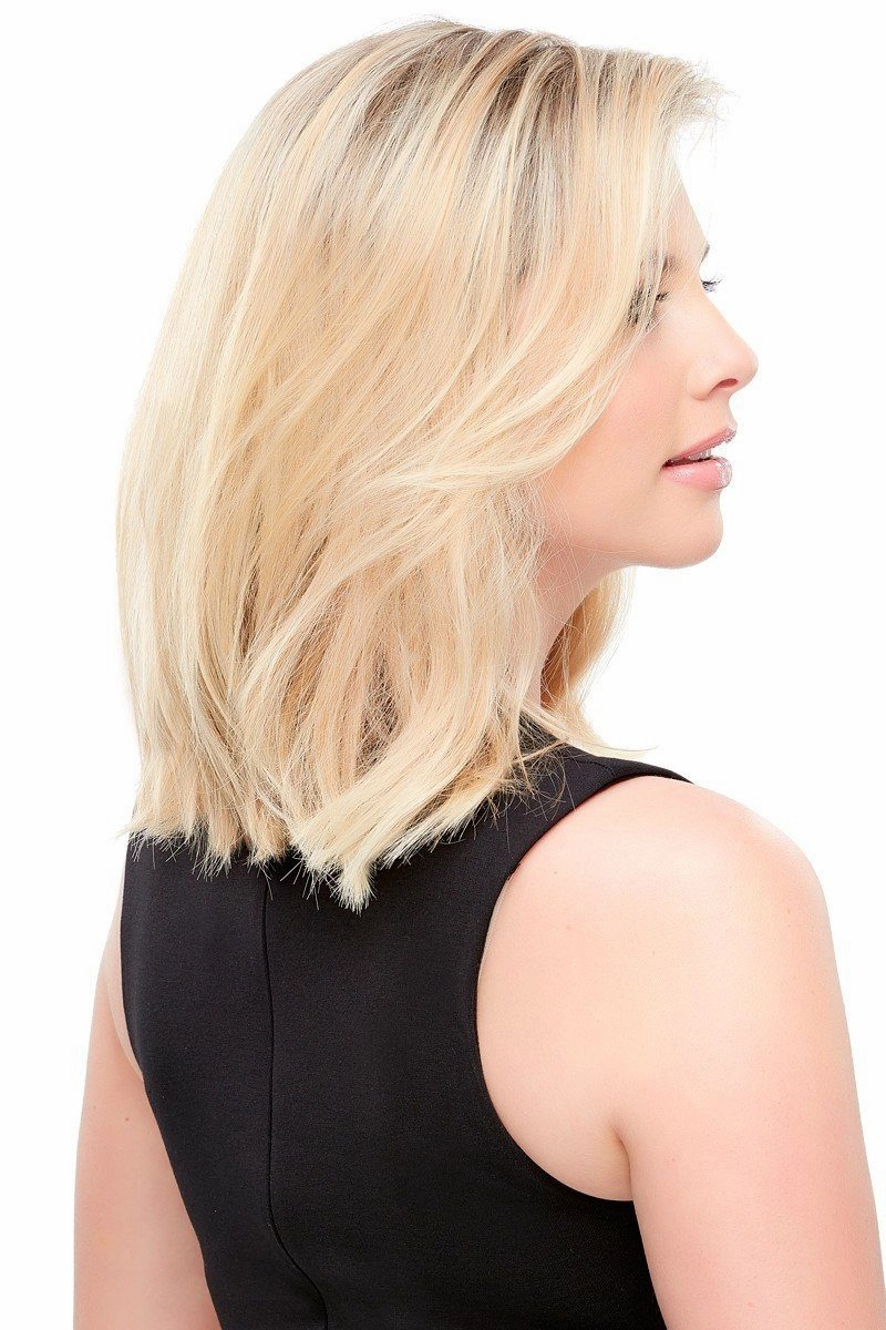 Sale - Jon Renau Toppers - EasiCrown 12" (#736) - Remy Human Hair - Color: 6/33 (Raspberry Twist)