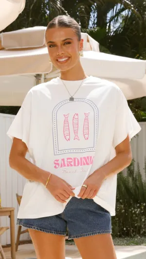 Sardinia Tee - White