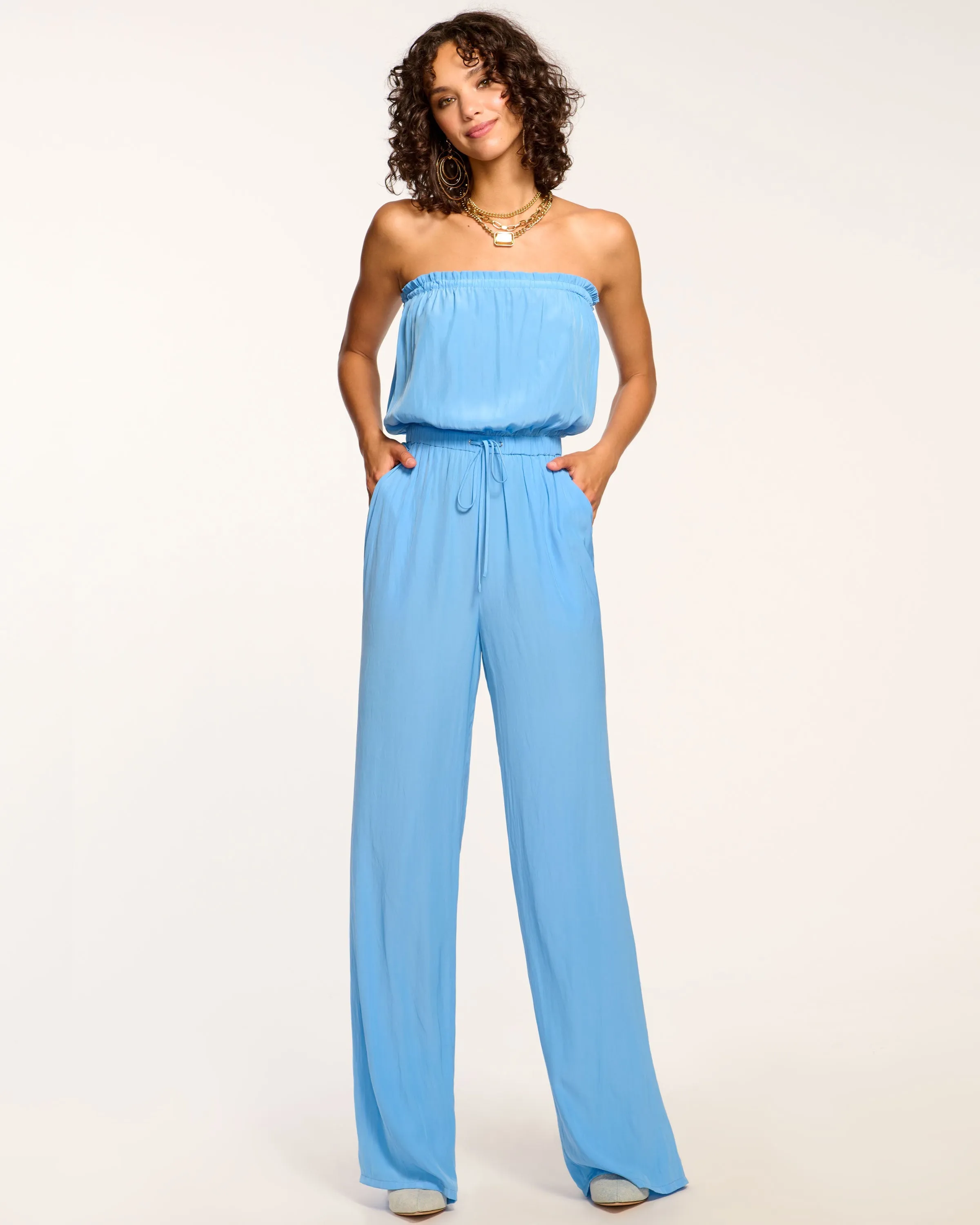 Selma Strapless Jumpsuit