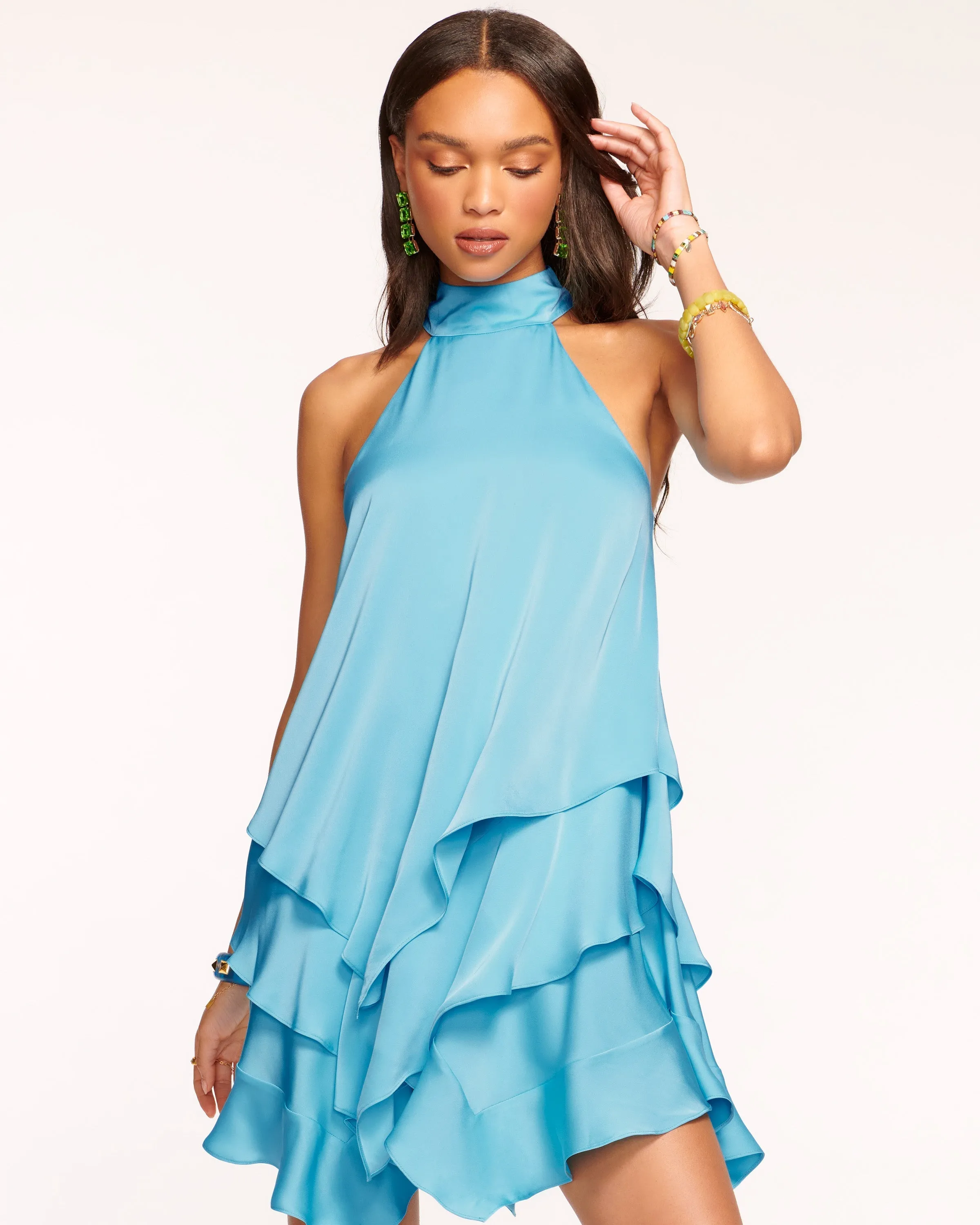 Shaina Tiered Mini Dress
