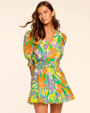 Susan Puff Sleeve Mini Dress