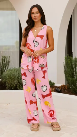 Talira Pants - Shell Lover Print