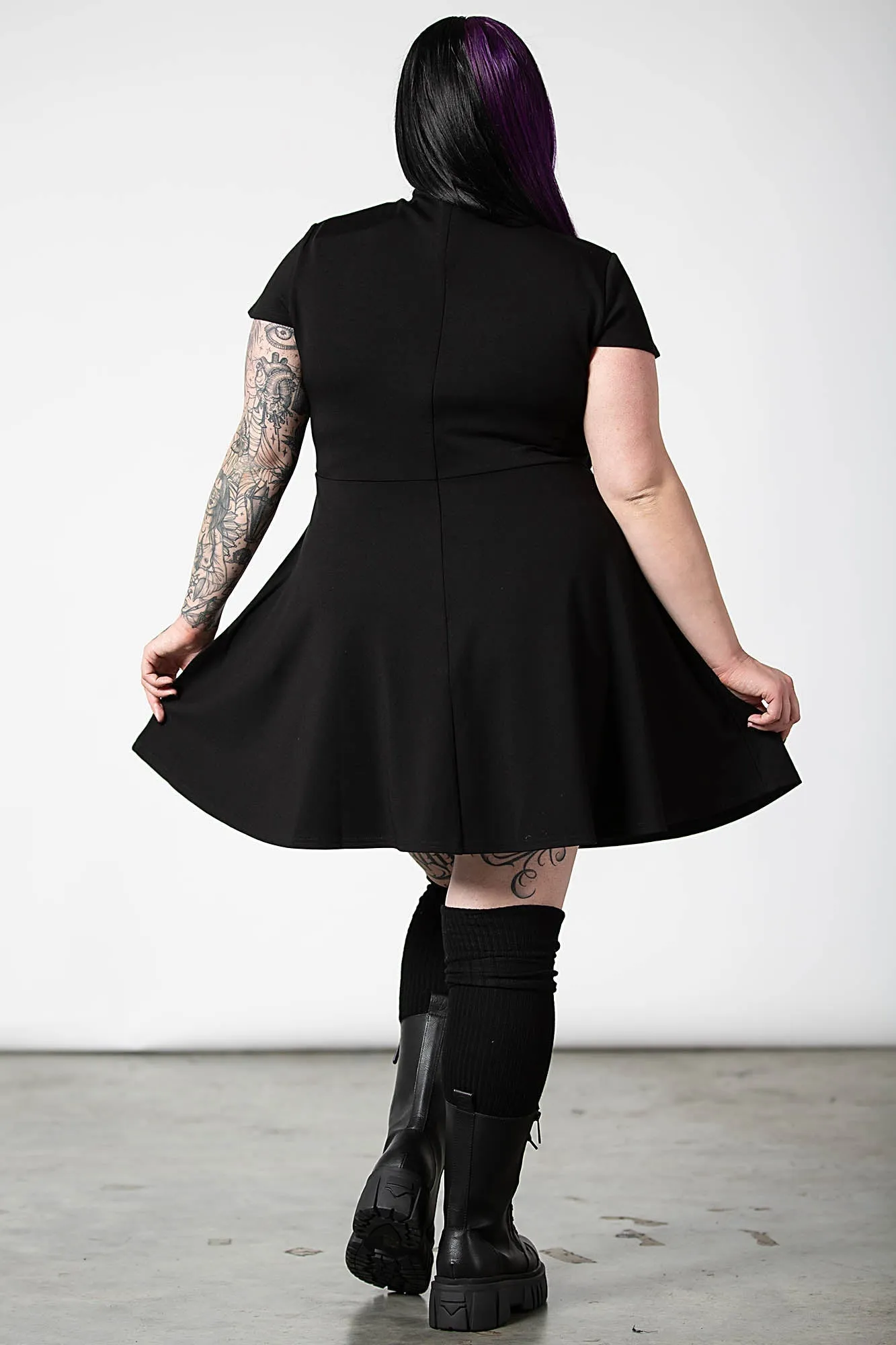 Tied Up Skater Dress