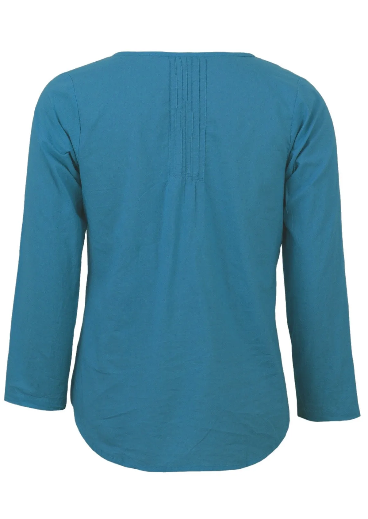 Tulsi Long Sleeve Top Corsair Blue