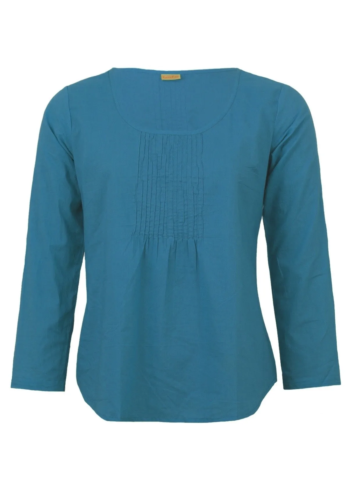 Tulsi Long Sleeve Top Corsair Blue