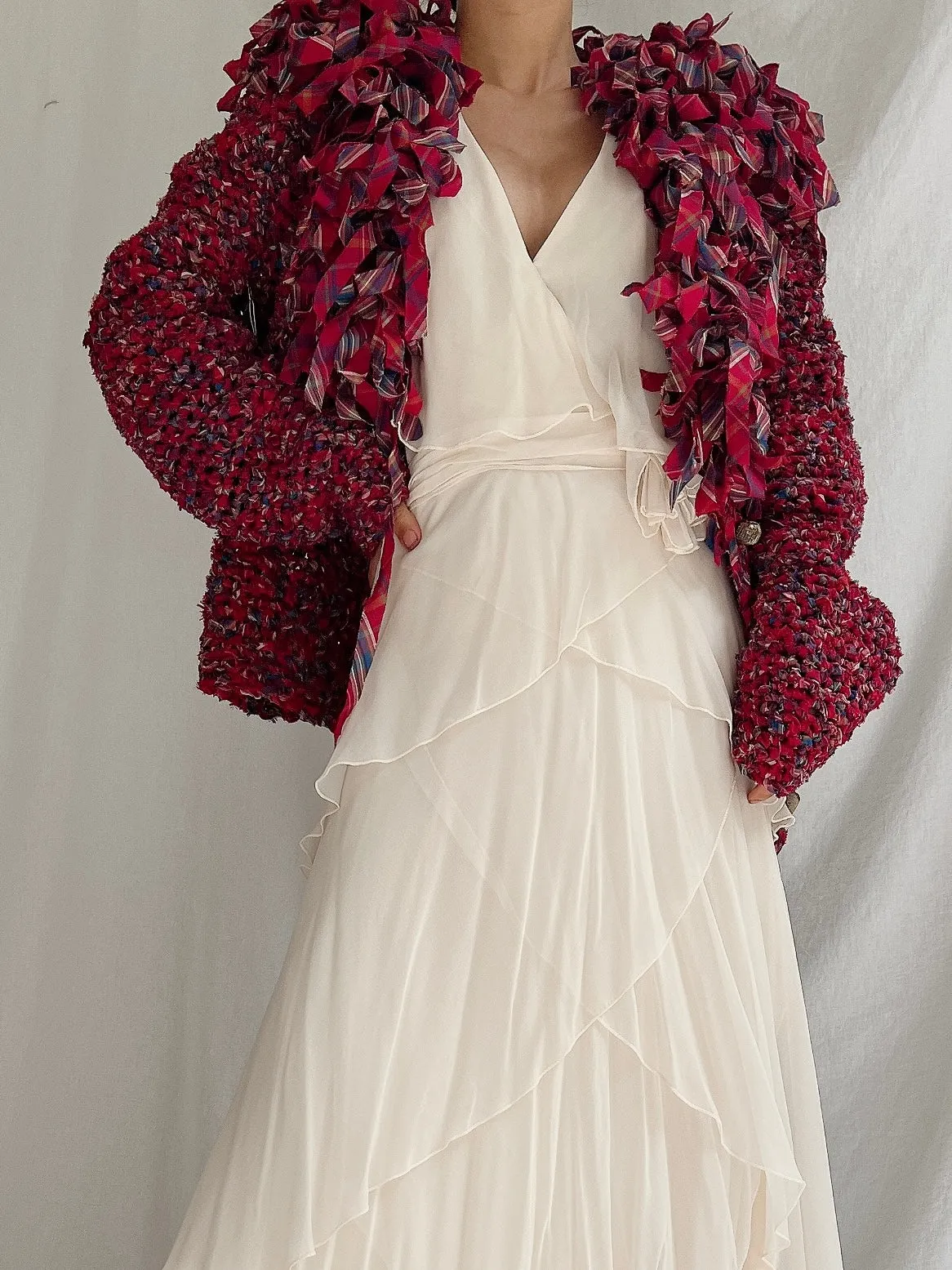 Vintage Ribbon Jacket - S