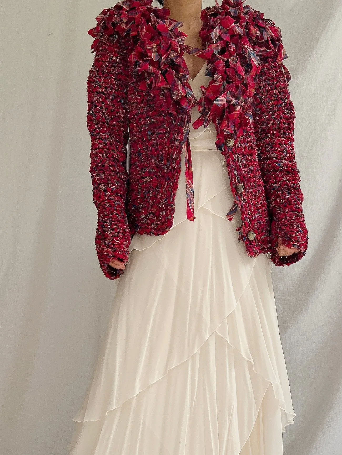 Vintage Ribbon Jacket - S