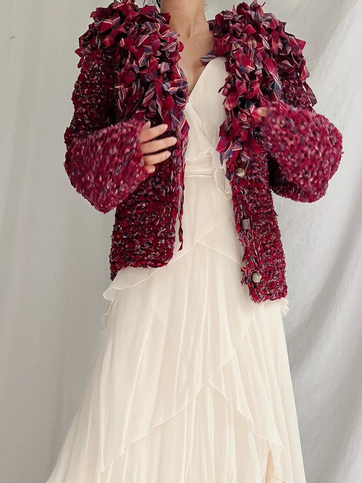 Vintage Ribbon Jacket - S