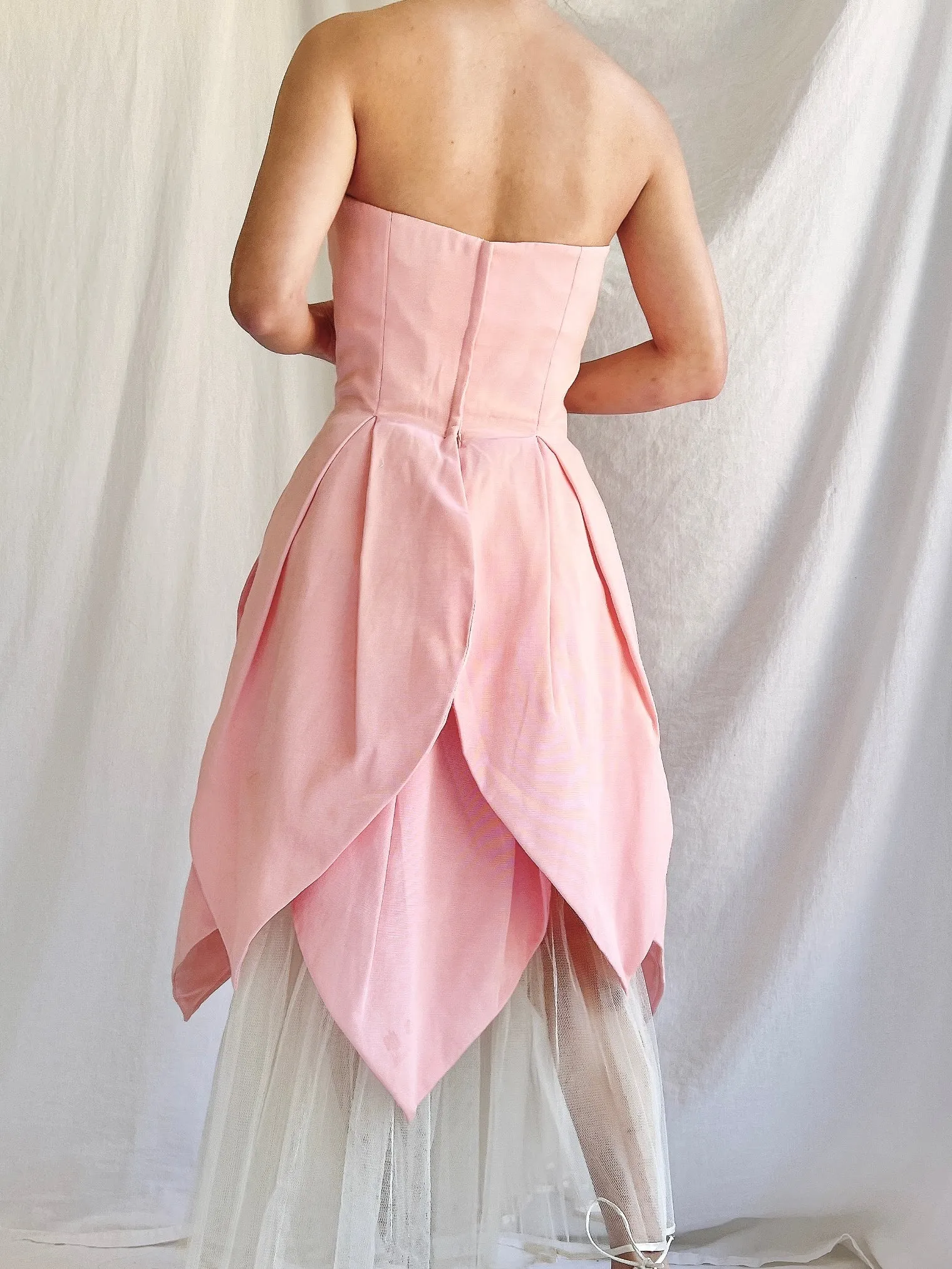 Vintage Victor Costa Tulip Dress - S/M