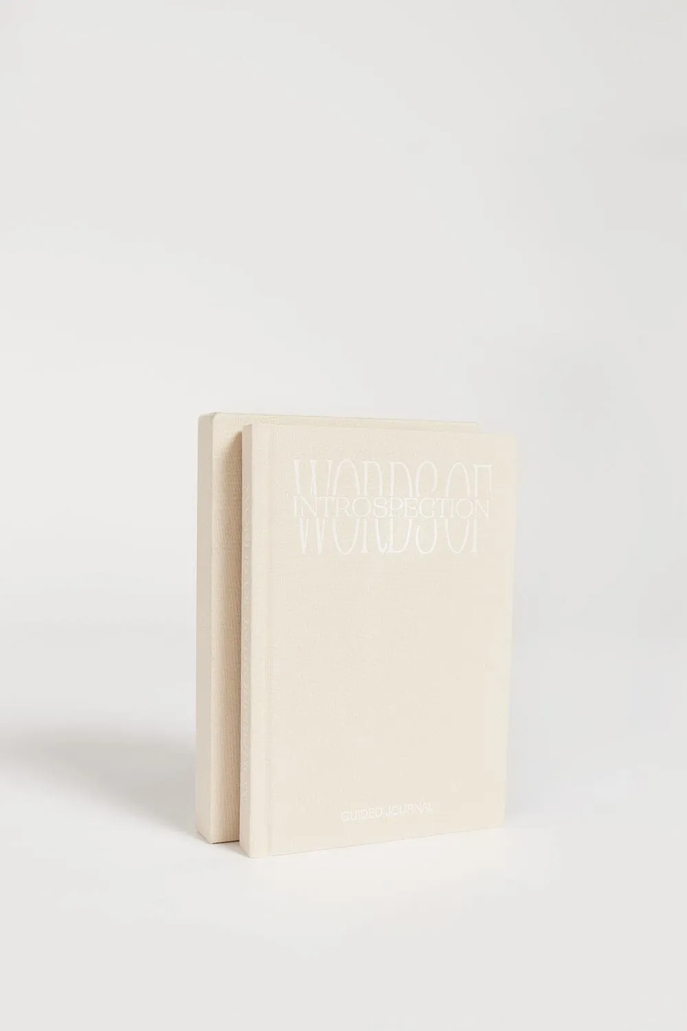 WORDS OF INTROSPECTION CREAM JOURNAL