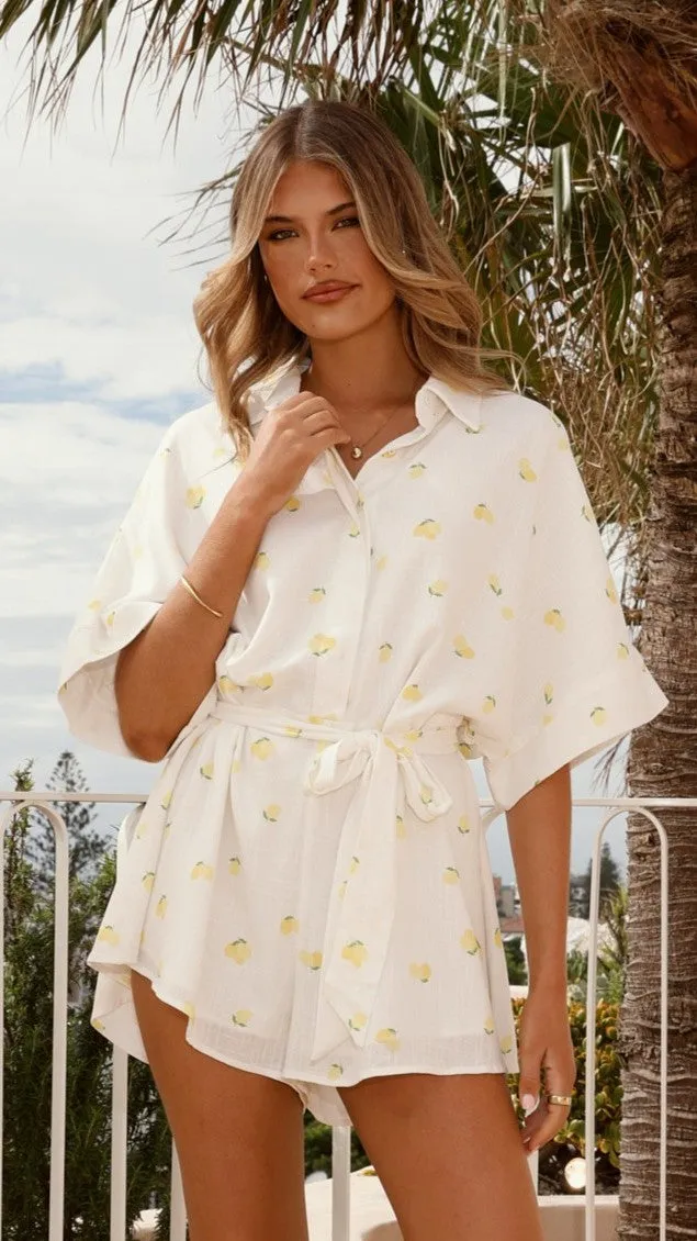 Zarriah Playsuit - Limone