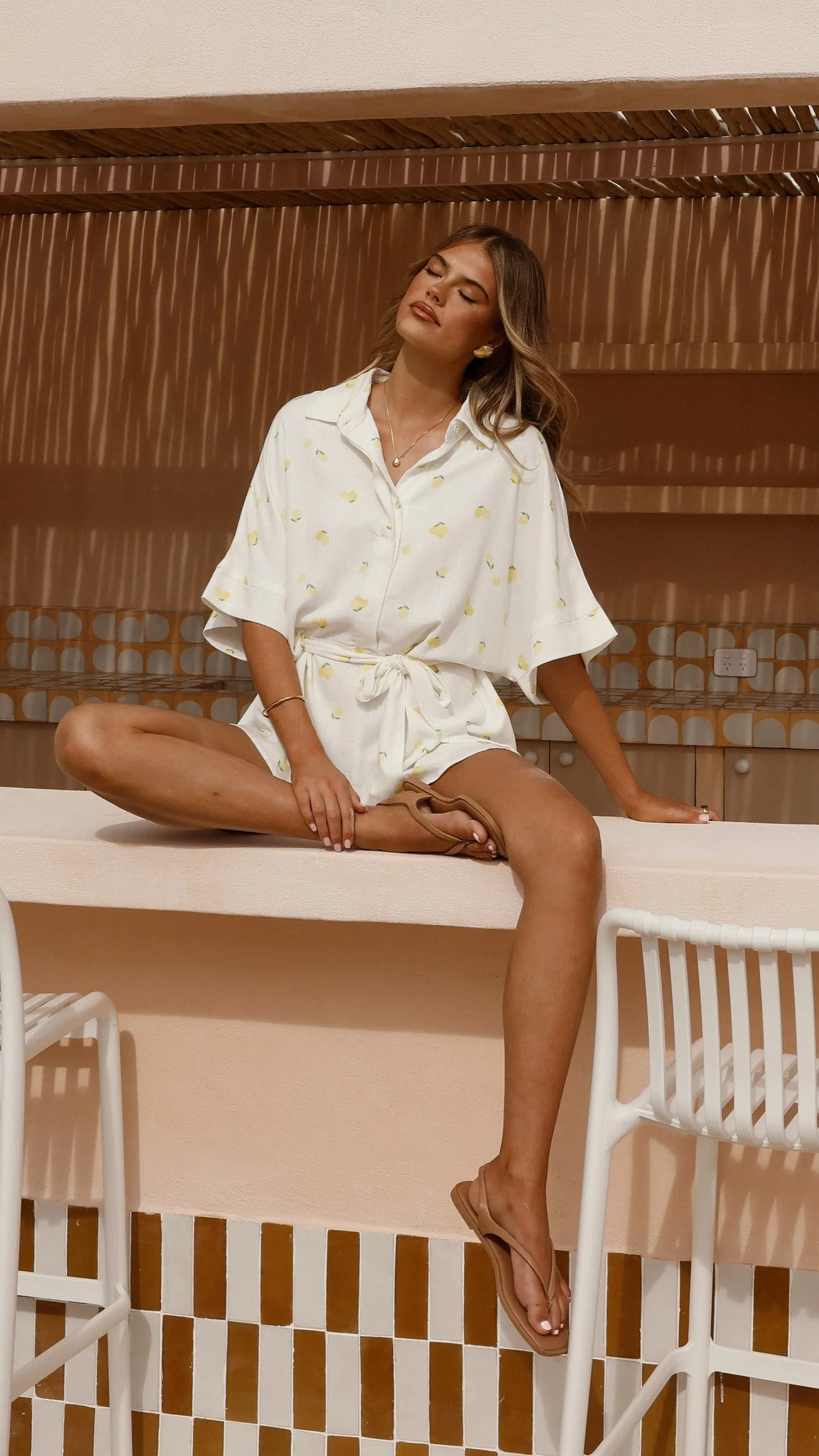 Zarriah Playsuit - Limone